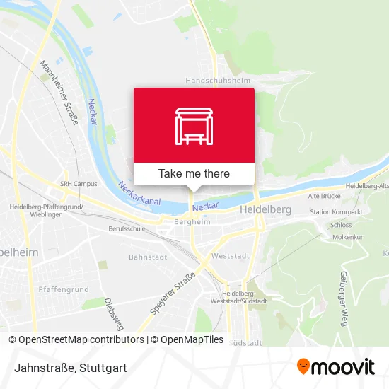 Карта Jahnstraße
