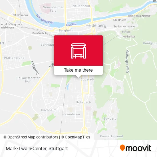 Mark-Twain-Center map