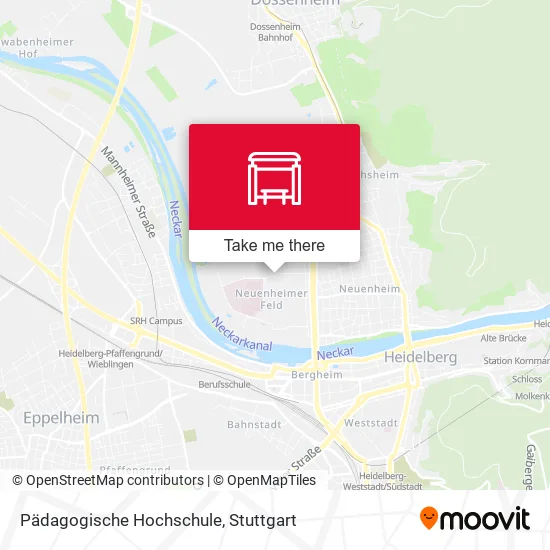 Карта Pädagogische Hochschule