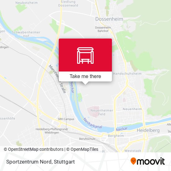 Карта Sportzentrum Nord