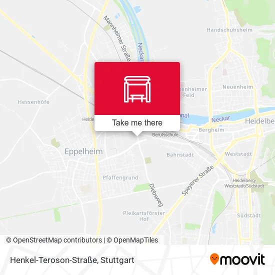 Карта Henkel-Teroson-Straße