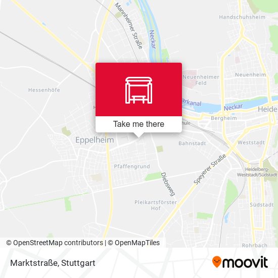 Карта Marktstraße