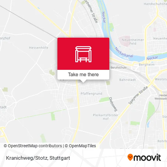 Карта Kranichweg/Stotz