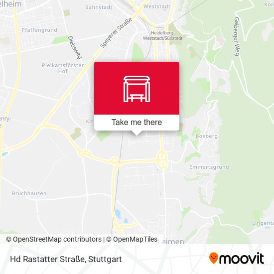 Hd Rastatter Straße map