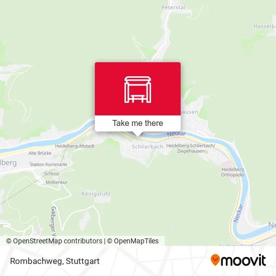 Карта Rombachweg