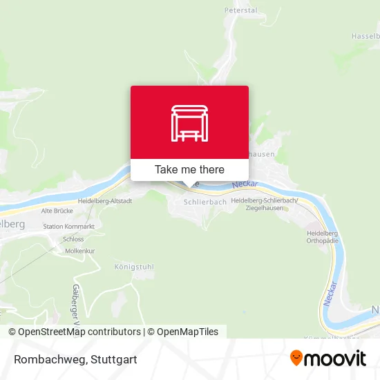 Карта Rombachweg