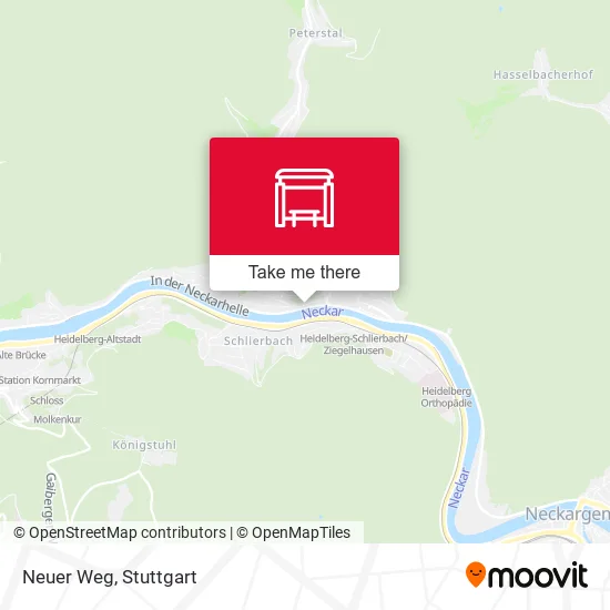 Карта Neuer Weg