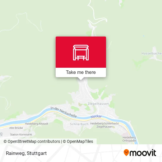 Карта Rainweg