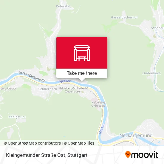 Карта Kleingemünder Straße Ost