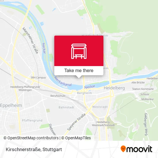 Карта Kirschnerstraße