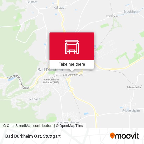 Bad Dürkheim Ost map