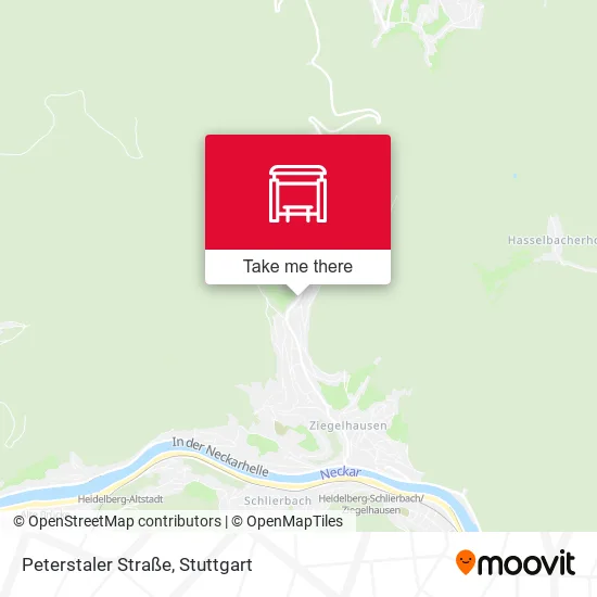 Peterstaler Straße map