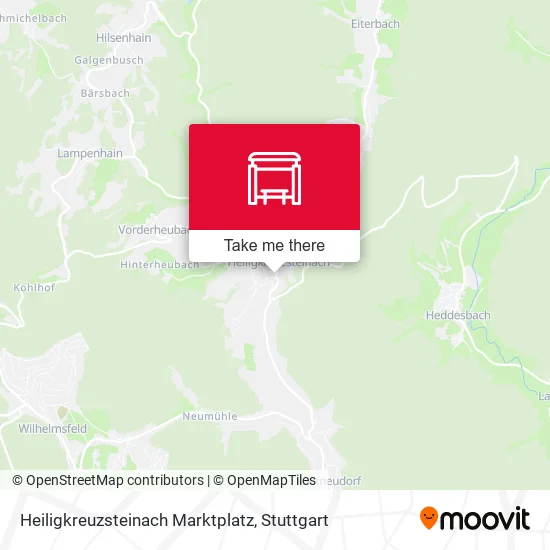 Карта Heiligkreuzsteinach Marktplatz