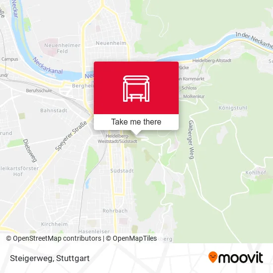 Карта Steigerweg