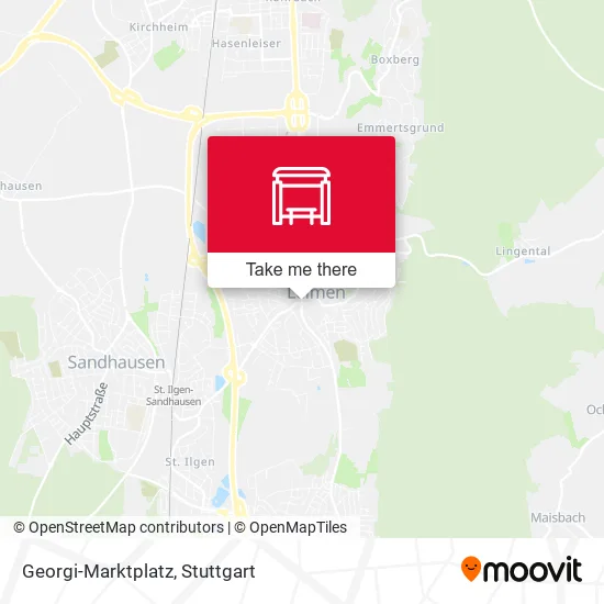 Карта Georgi-Marktplatz