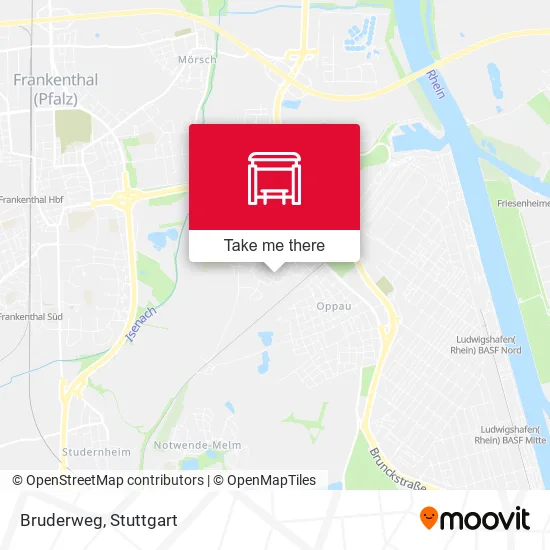 Карта Bruderweg