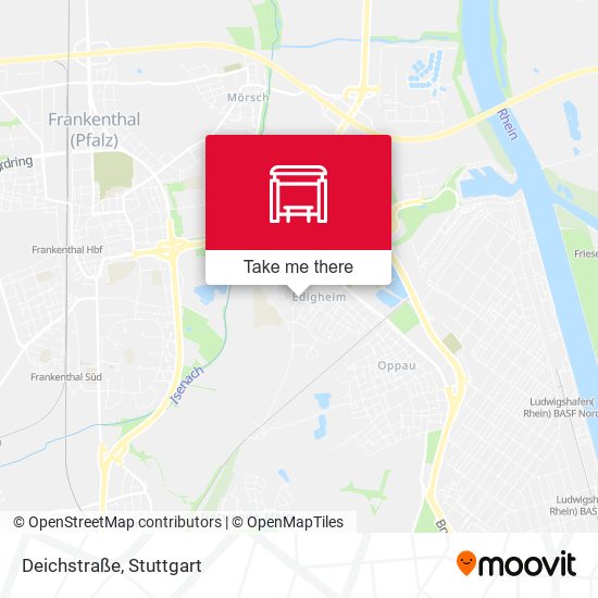 Карта Deichstraße