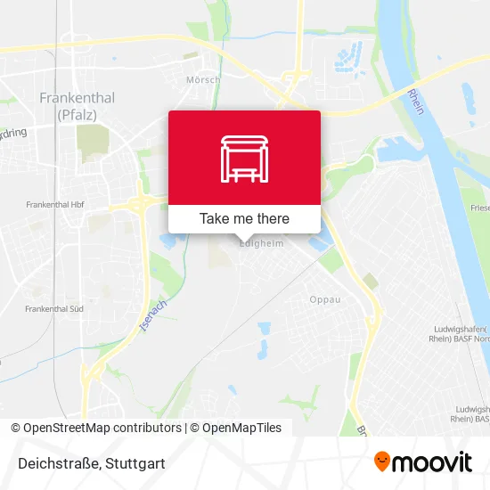 Карта Deichstraße
