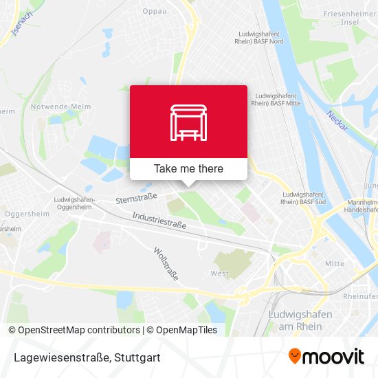 Карта Lagewiesenstraße