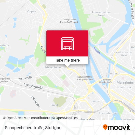 Schopenhauerstraße map