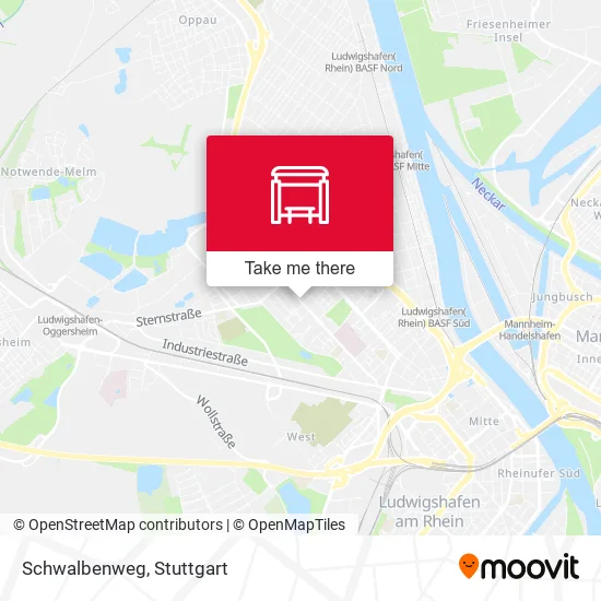 Карта Schwalbenweg