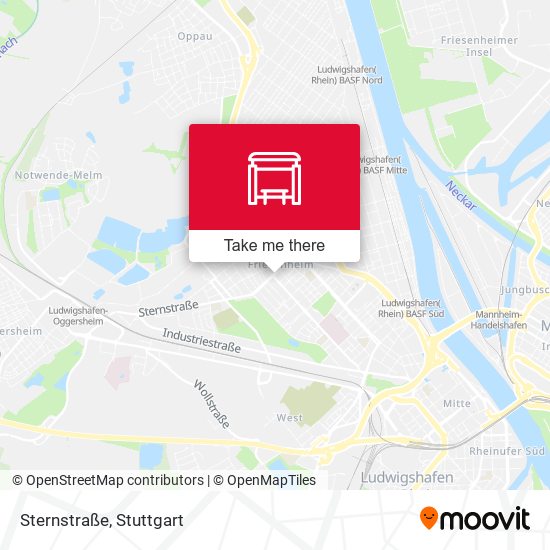 Карта Sternstraße