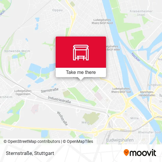 Карта Sternstraße