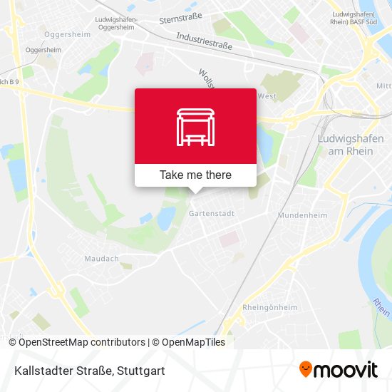 Kallstadter Straße map