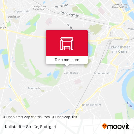 Карта Kallstadter Straße