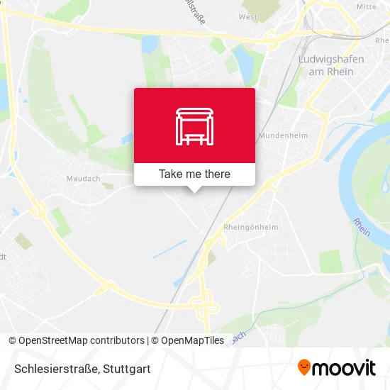 Карта Schlesierstraße