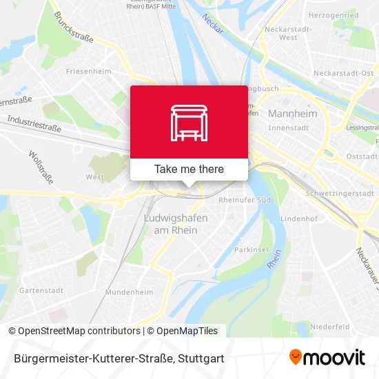 Карта Bürgermeister-Kutterer-Straße