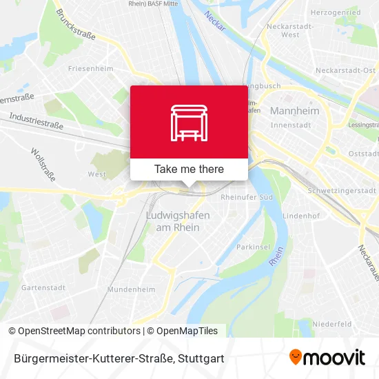 Карта Bürgermeister-Kutterer-Straße
