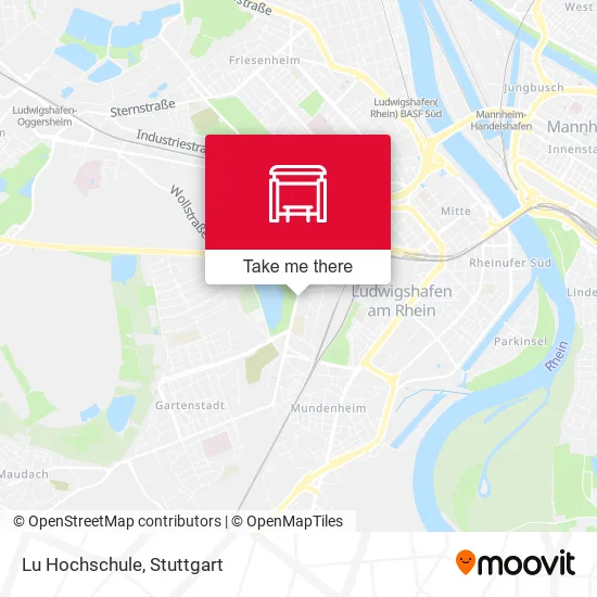 Lu Hochschule map