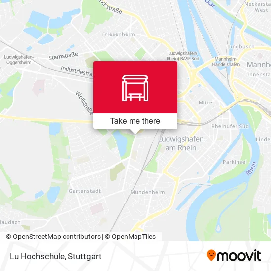 Lu Hochschule map
