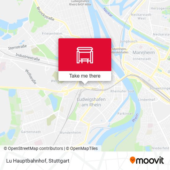 Lu Hauptbahnhof map