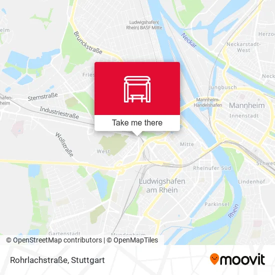 Карта Rohrlachstraße