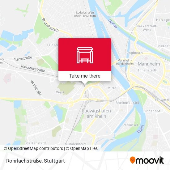 Карта Rohrlachstraße