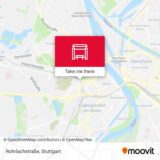 Карта Rohrlachstraße