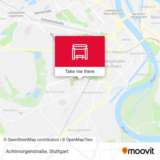 Карта Achtmorgenstraße