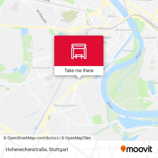 Hoheneckenstraße map