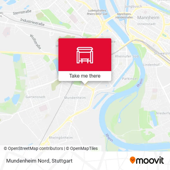 Карта Mundenheim Nord