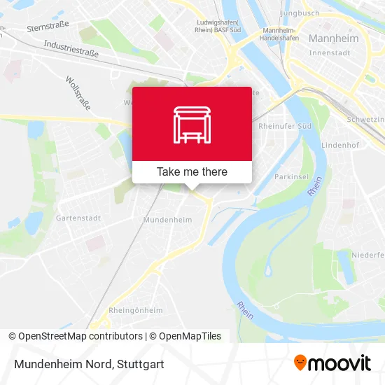 Карта Mundenheim Nord