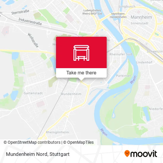 Карта Mundenheim Nord