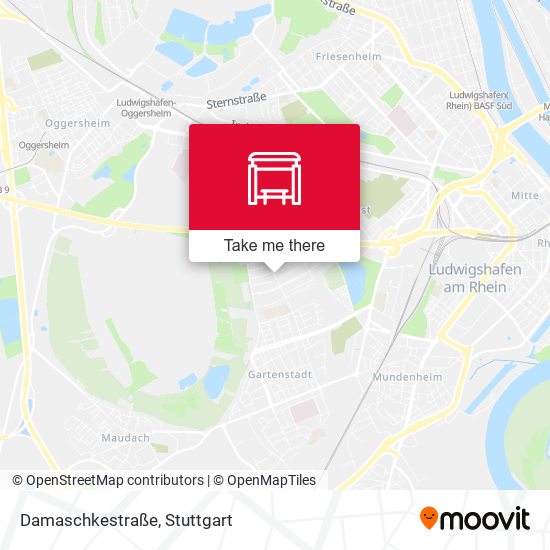 Damaschkestraße map