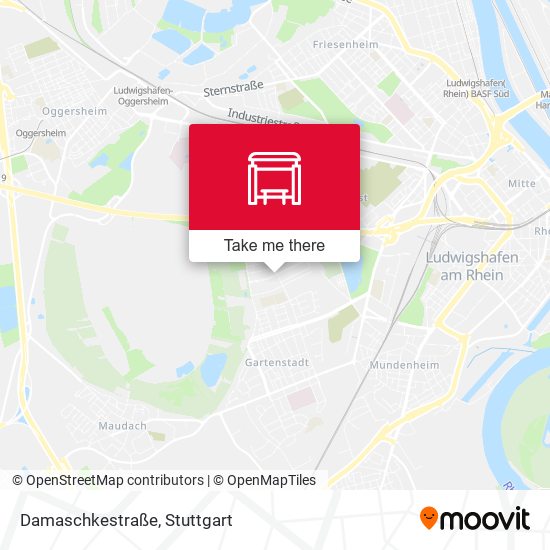 Damaschkestraße map
