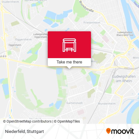 Карта Niederfeld
