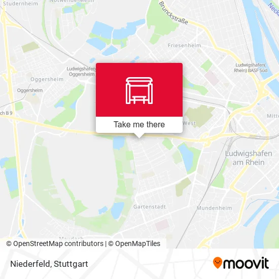 Карта Niederfeld