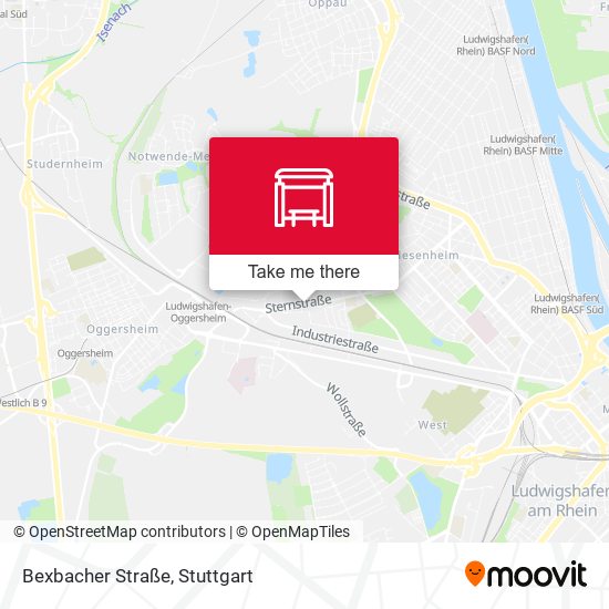 Bexbacher Straße map