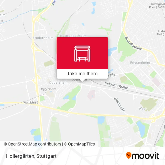 Карта Hollergärten