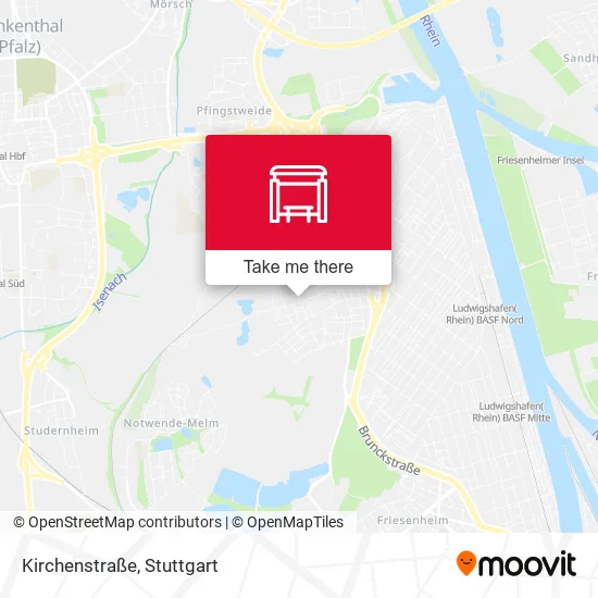 Карта Kirchenstraße